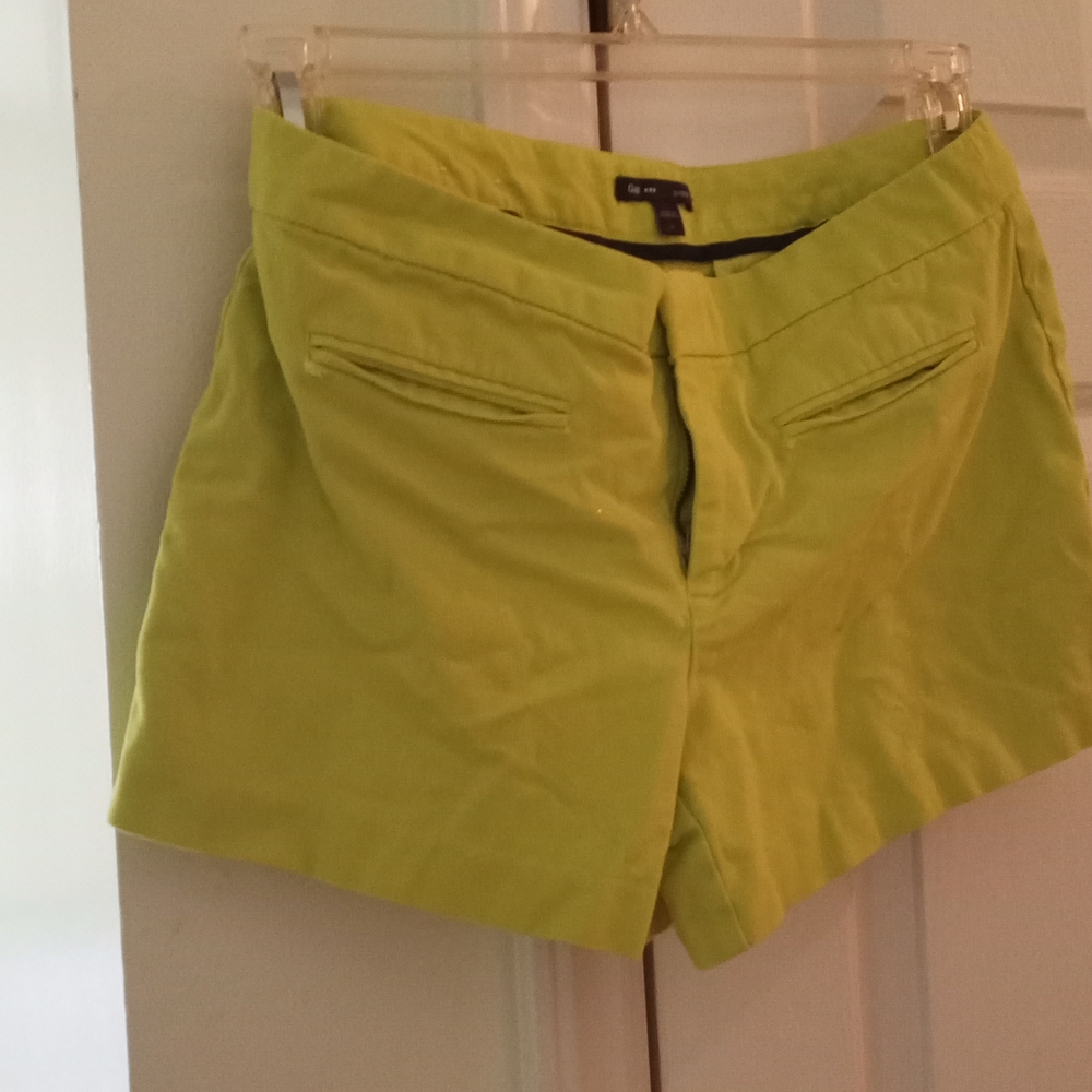Green shorts